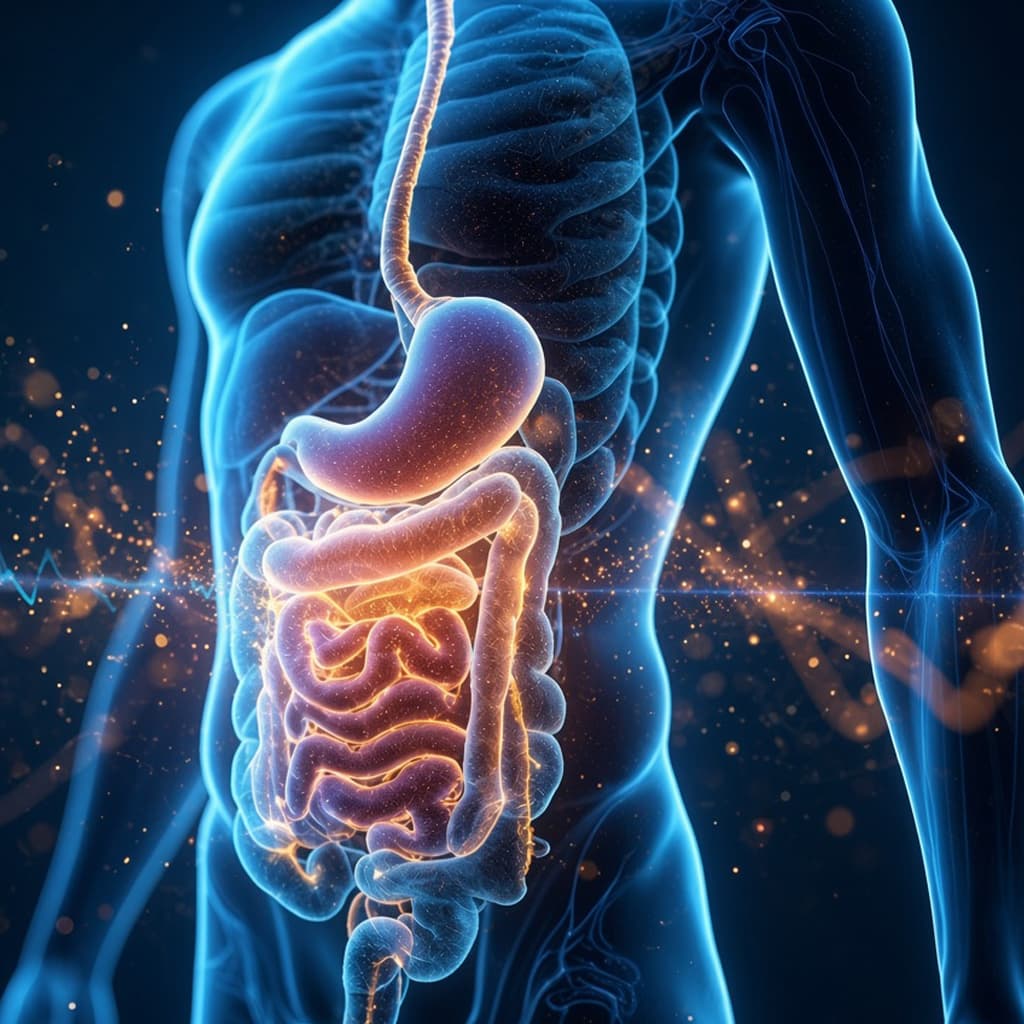 Digestive health illustration